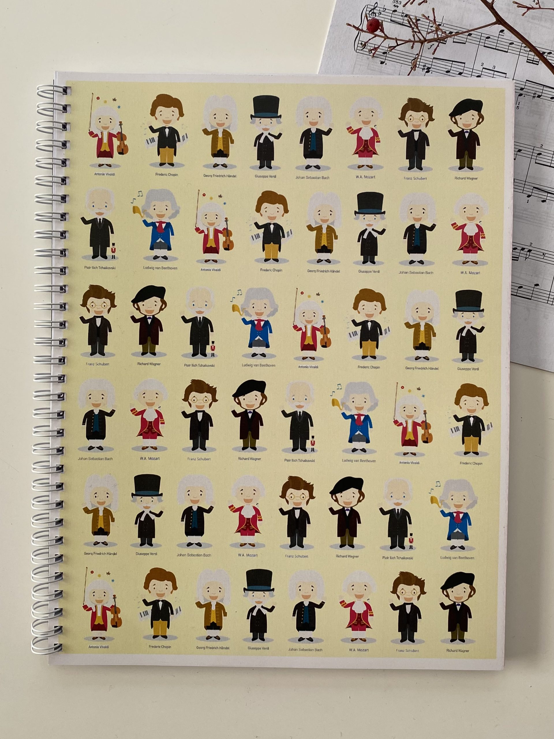 Cuaderno de Pauta - Pequeños Compositores