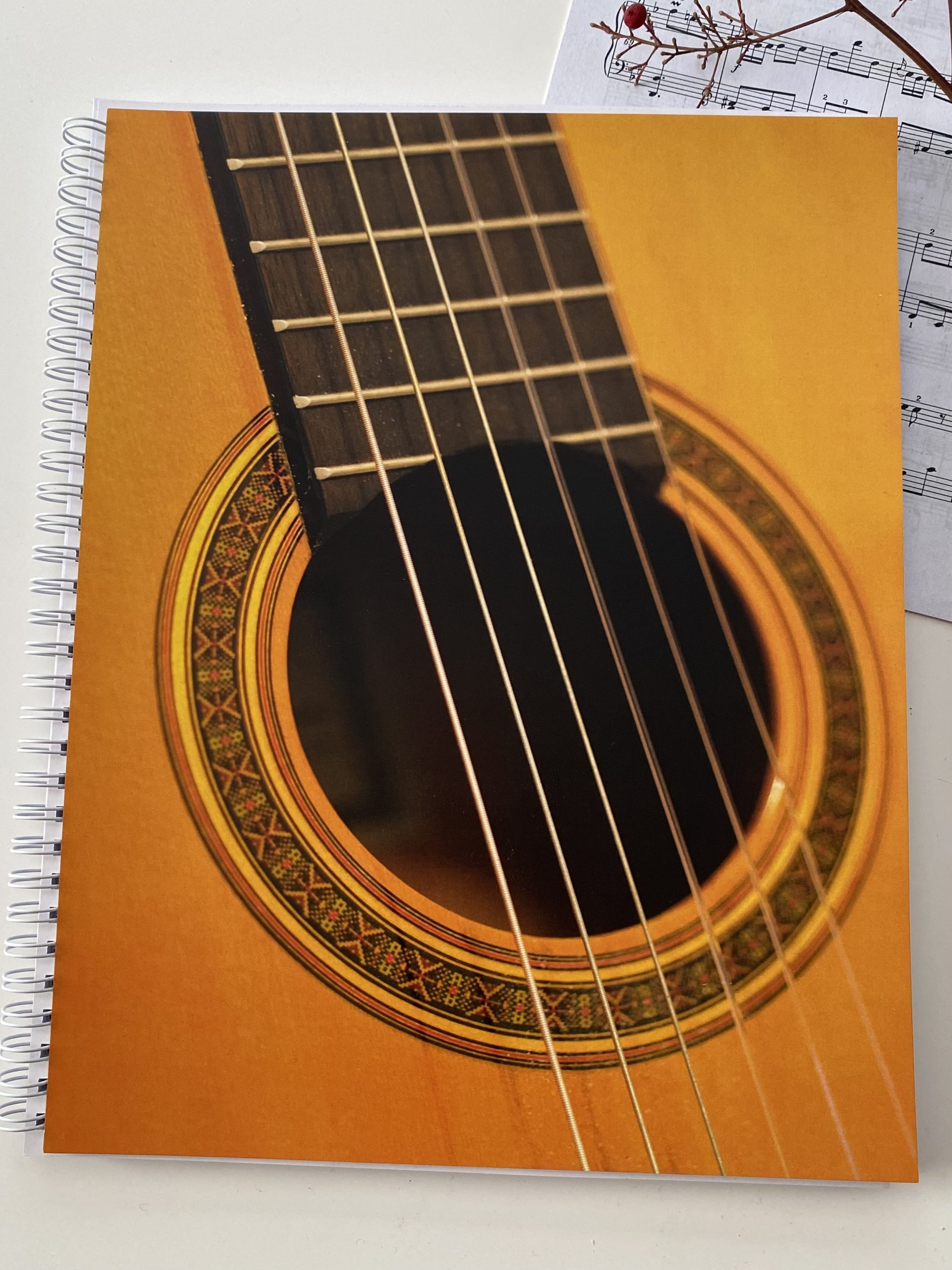 Cuaderno de Pauta - Guitarra