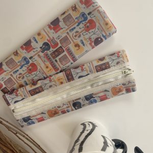 Estuche musical hecho a mano