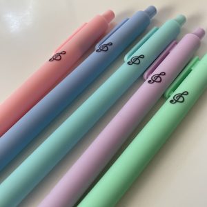 Lápices pasta llave de sol colores