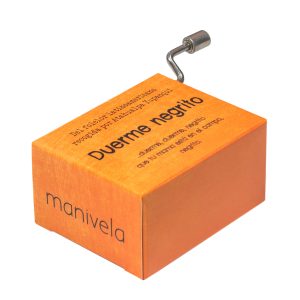 Caja Musical Duerme negrito - Manivela