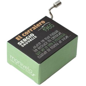 Caja Musical El Corralero - Manivela