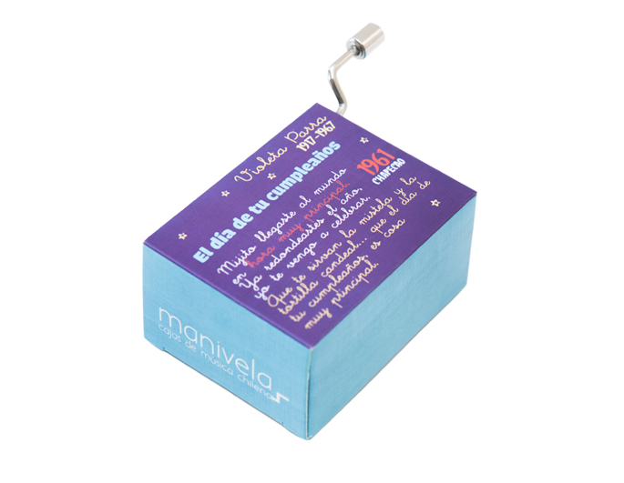 Caja Musical El día de tu cumpleaños - Manivela