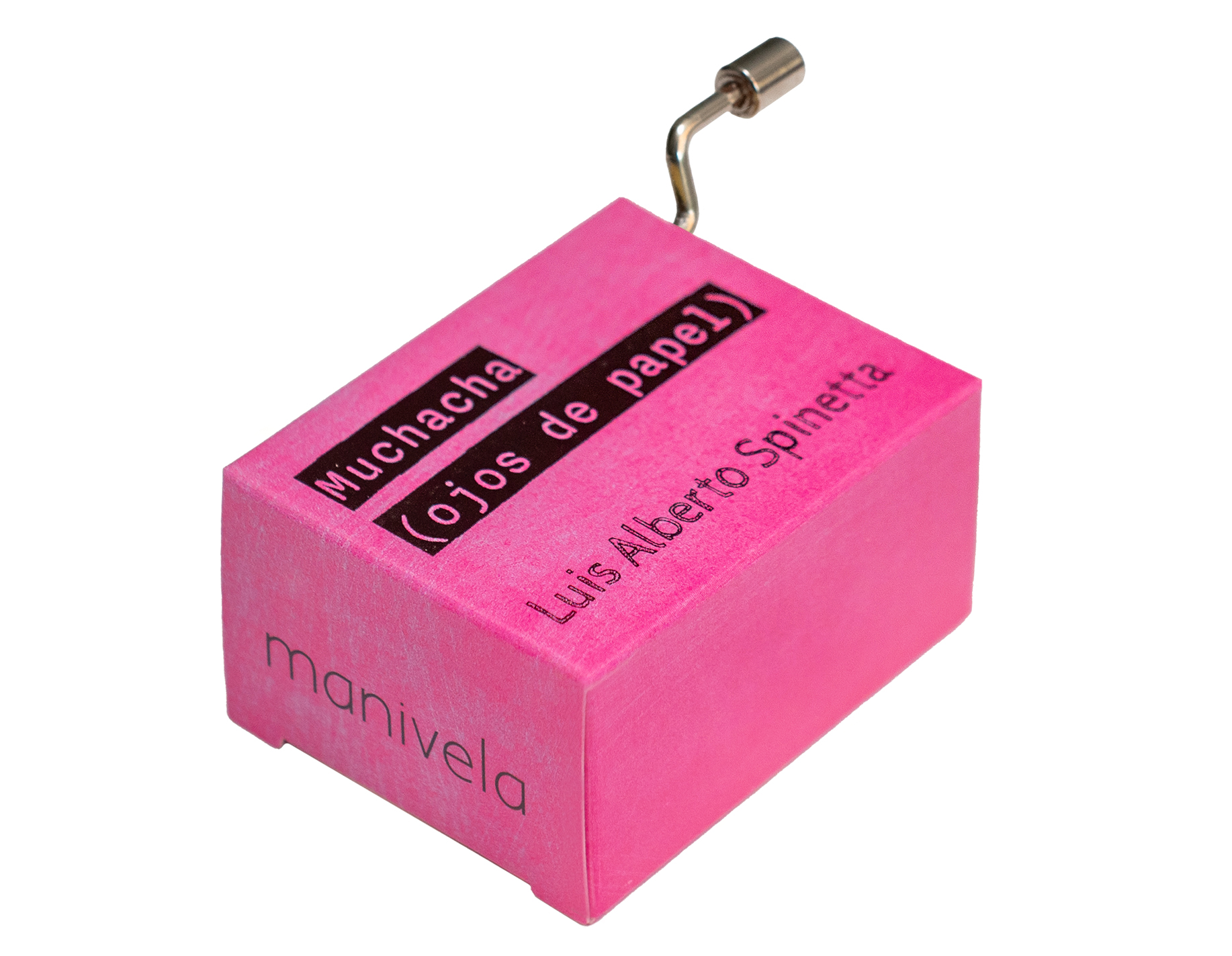 Caja Musical Muchacha - Manivela