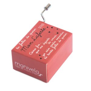Caja Musical Tu falta de querer - Manivela