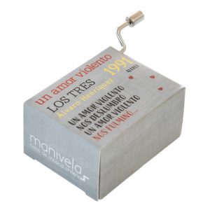 Caja Musical Un amor violento - Manivela