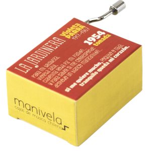 Caja Musical La jardinera - Manivela
