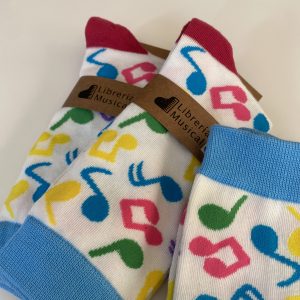 Calcetín Figuras musicales