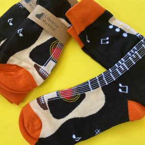 Calcetín Guitarra Naranja