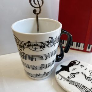 Tazón partitura con tapa